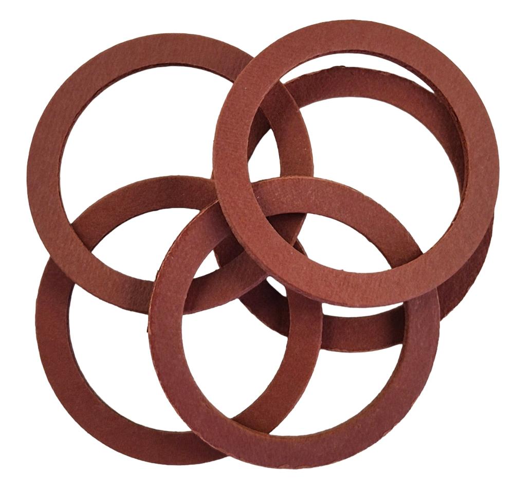 fiberring 1 1/4" (100 stuks)