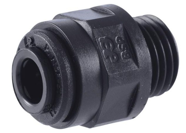 puntstuk 6 mm x 1/8" bspt