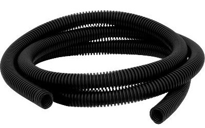 zwarte mantelbuis voor 22 mm buis (25 meter)