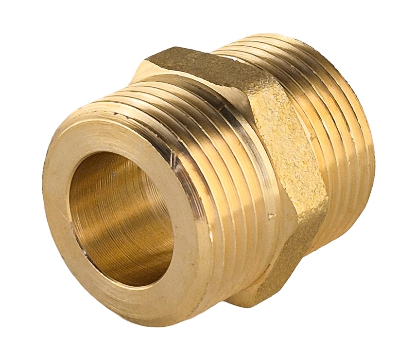 borstnippel 3/4" bsp met extra dikke zitting