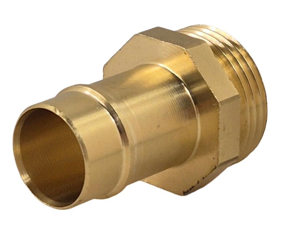 messing spie 20 mm x 3/4" bsp