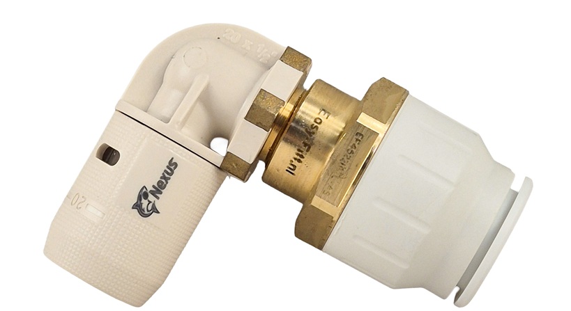 haakse overgangskoppeling 20 mm x 22 mm