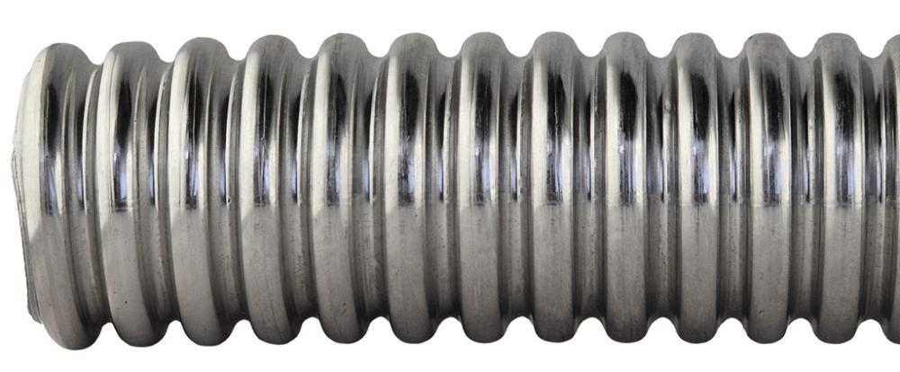 rvs gegolfde buis dn25